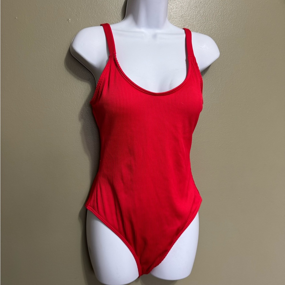 Zyia Active Scarlet‎ One Piece Bathing Suit, Size L